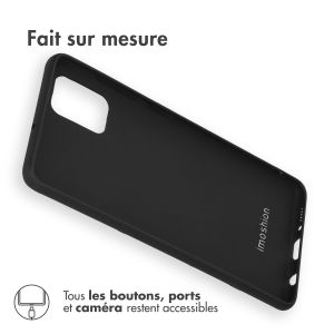 iMoshion Coque Couleur Samsung Galaxy A52(s) (5G/4G) - Noir
