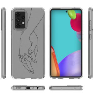iMoshion Coque Design Samsung Galaxy A52(s) (5G/4G) - Holding Hands