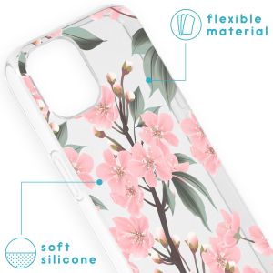 iMoshion Coque Design iPhone 13 - Cherry Blossom