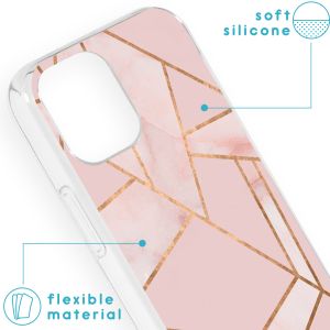iMoshion Coque Design iPhone 13 Mini - Pink Graphic