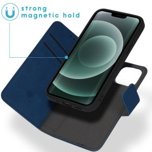 iMoshion Etui de téléphone de type portefeuille 2-en-1 iPhone 13 Mini - Bleu
