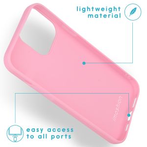 iMoshion Coque Couleur iPhone 13 Pro Max - Rose