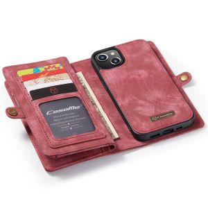 CaseMe Etui de téléphone de luxe en cuir deux iPhone 13 Mini