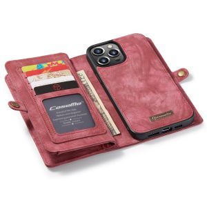 CaseMe Etui de téléphone de luxe en cuir deux iPhone 13 Pro