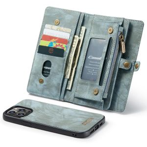 CaseMe Etui de téléphone de luxe en cuir deux iPhone 13 Pro Max