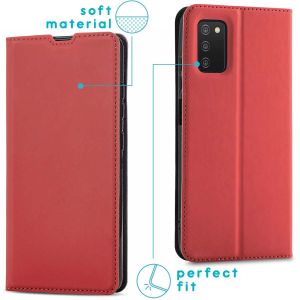 iMoshion Étui de téléphone Slim Folio Samsung Galaxy A03s - Rouge
