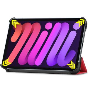 iMoshion Coque tablette Trifold iPad Mini 6 (2021) - Rouge