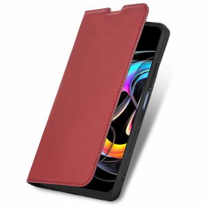 iMoshion Étui de téléphone Slim Folio Motorola Moto Edge 20 Lite - Rouge