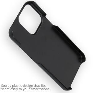 Concevez votre propre housse en coque rigide iPhone 13 Pro - Noir