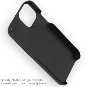 Concevez votre propre housse en coque rigide iPhone 13 Mini - Noir