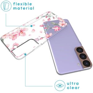 iMoshion Coque Design Samsung Galaxy S22 - Blossom Watercolor