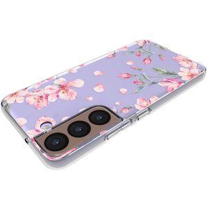 iMoshion Coque Design Samsung Galaxy S22 - Blossom Watercolor