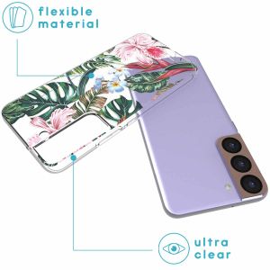 iMoshion Coque Design Samsung Galaxy S22 - Dark Jungle