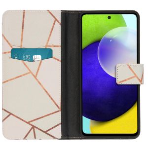iMoshion Coque silicone design Samsung Galaxy A53 - White Graphic