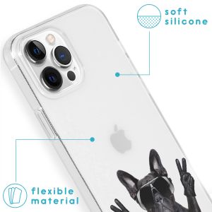iMoshion Coque Design pour iPhone 13 Pro - Cool Bulldog