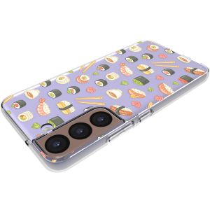 iMoshion Coque Design Samsung Galaxy S22 - Allover Sushi