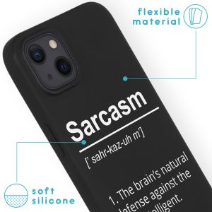 iMoshion Coque Design iPhone 13 - Sarcasm