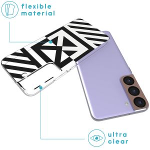 iMoshion Coque Design Samsung Galaxy S22 - Graphic stripes