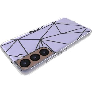 iMoshion Coque Design Samsung Galaxy S22 - Graphic Cube