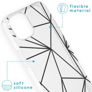 iMoshion Coque Design iPhone 13 - Graphic Cube