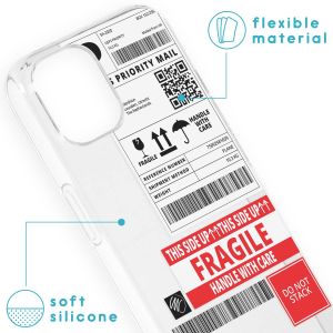 iMoshion Coque Design iPhone 13 - Shipping label