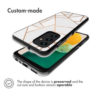 iMoshion Coque Design Samsung Galaxy A13 (5G) / A04s - White Graphic