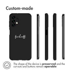 iMoshion Coque Design Samsung Galaxy A13 (5G) / A04s - Fuck Off