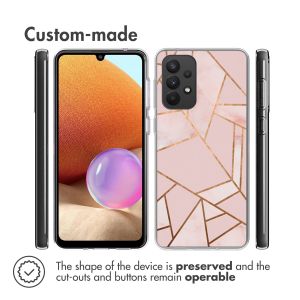iMoshion Coque Design Samsung Galaxy A33 - Pink Graphic