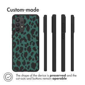 iMoshion  Coque Design Samsung Galaxy A33 - Green Leopard