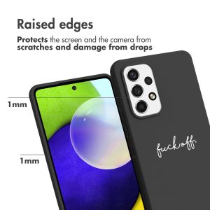 iMoshion  Coque Design Samsung Galaxy A53 - Fuck Off 