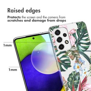 iMoshion Coque Design Samsung Galaxy A53 - Tropical Jungle