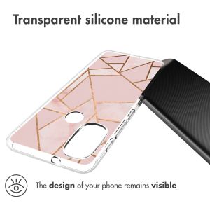 iMoshion Coque Design Motorola Moto E30 / E40 - Pink Graphic