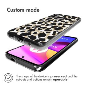 iMoshion Coque Design Motorola Moto E30 / E40 - Leopard