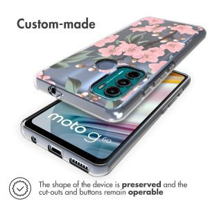 iMoshion Coque Design Motorola Moto G60 - Cherry Blossom