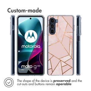 iMoshion Coque Design Motorola Moto G200 - Pink Graphic