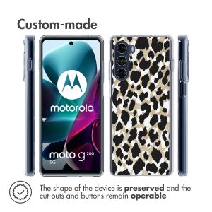 iMoshion Coque Design Motorola Moto G200 - Leopard