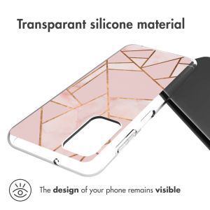 iMoshion Coque Design Samsung Galaxy A13 (4G) - Pink Graphic