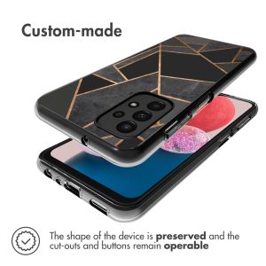 iMoshion Coque Design Samsung Galaxy A13 (4G) - Black Graphic