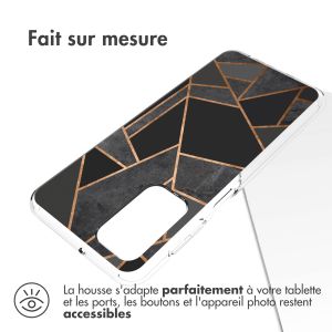 iMoshion Coque Design Galaxy A23 (5G) - Black Graphic