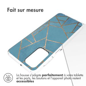 iMoshion Coque Design Samsung Galaxy A23 (5G) - Blue Graphic