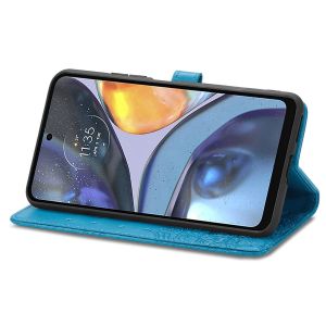 iMoshion Etui de téléphone portefeuille Mandala Motorola Moto G22 - Turquoise