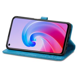 iMoshion Etui de téléphone portefeuille Mandala Oppo A96 - Turquoise