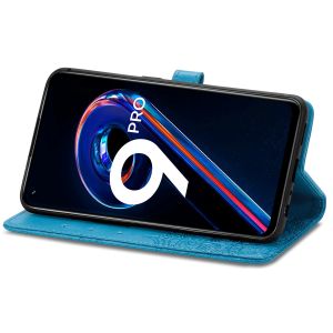 iMoshion Etui de téléphone portefeuille Mandala Realme 9 Pro - Turquoise