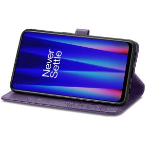 iMoshion Etui de téléphone portefeuille Mandala OnePlus Nord CE 2 5G - Violet