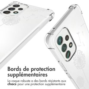 iMoshion Coque Design avec cordon  Samsung Galaxy A53 - Dandelion - Blanc