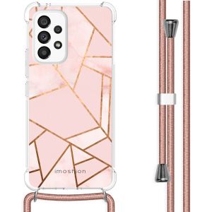 iMoshion Coque Design avec cordon Samsung Galaxy A53 - Pink Graphic