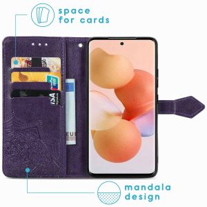 iMoshion Etui de téléphone portefeuille Mandala Xiaomi 12 Lite - Violet