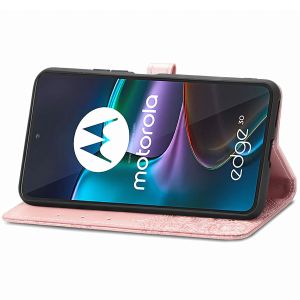 iMoshion Etui de téléphone portefeuille Mandala Motorola Edge 30 - Rose Dorée