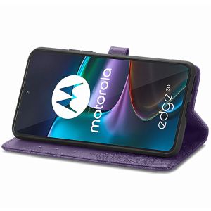 iMoshion Etui de téléphone portefeuille Mandala Motorola Edge 30 - Violet