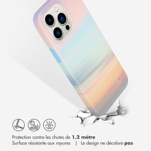 Selencia Aurora Coque Fashion iPhone 14 Pro Max - ﻿Coque durable - 100 % recyclée - Sky Sunset Multicolor